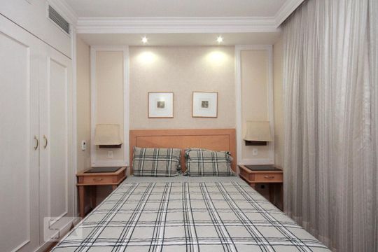 Quarto de apartamento à venda com 1 quarto, 30m² em Jardim Paulista, São Paulo