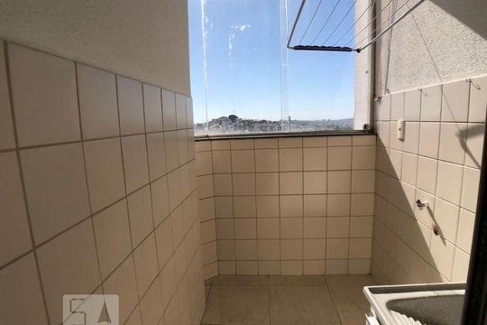 Área de Serviço de apartamento à venda com 2 quartos, 64m² em Estoril, Belo Horizonte