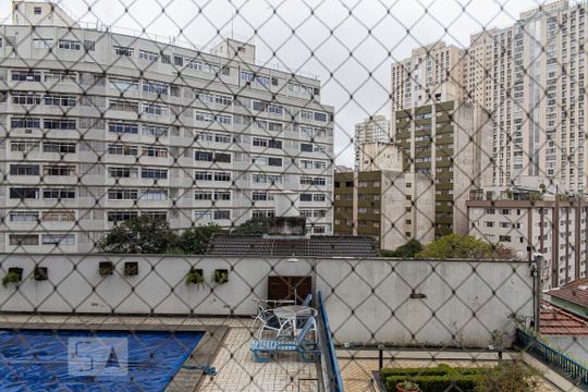Vista da Varanda de apartamento para alugar com 1 quarto, 46m² em Bela Vista, São Paulo