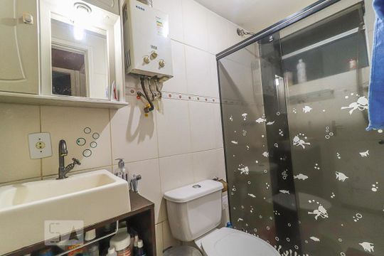 Banheiro de apartamento à venda com 2 quartos, 48m² em Freguesia (jacarepaguá), Rio de Janeiro