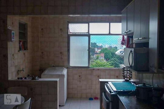 Cozinha de apartamento à venda com 4 quartos, 180m² em Engenho Novo, Rio de Janeiro