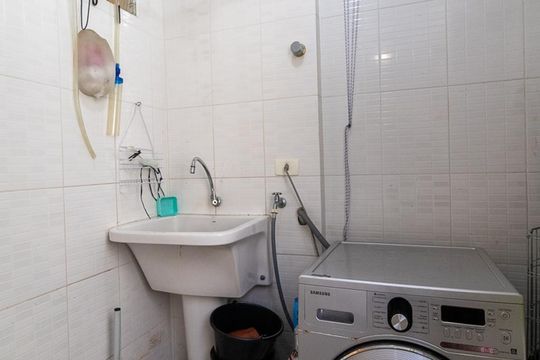 Área de serviço de apartamento à venda com 3 quartos, 102m² em Paraíso, São Paulo
