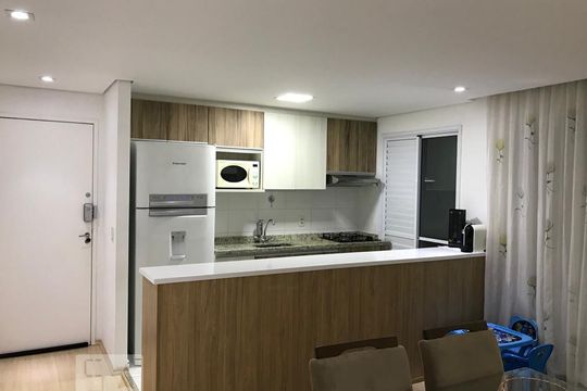 Cozinha de apartamento à venda com 3 quartos, 63m² em Vila Moraes, São Paulo