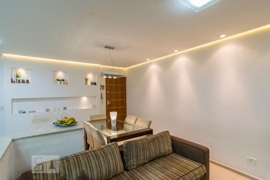 Sala de apartamento à venda com 3 quartos, 144m² em Vila Metalurgica, Santo André