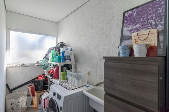 Área de Serviço Cobertura de apartamento à venda com 3 quartos, 144m² em Vila Metalurgica, Santo André