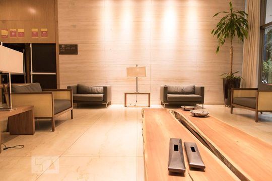 Hall social de kitnet/studio à venda com 1 quarto, 21m² em Cidade Jardim, Belo Horizonte