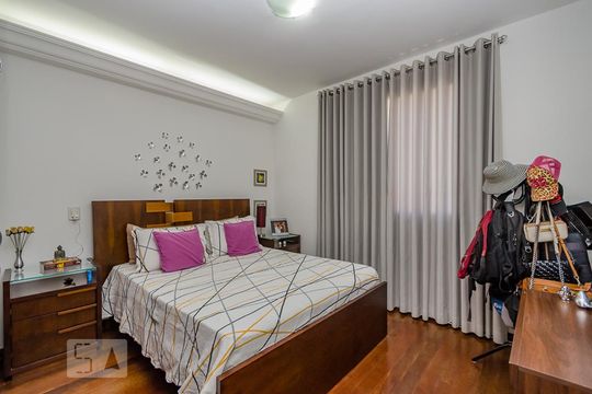 Quarto 1 de apartamento para alugar com 3 quartos, 137m² em Buritis, Belo Horizonte