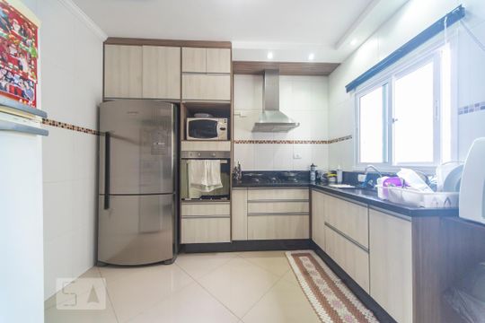 Cozinha de apartamento à venda com 3 quartos, 160m² em Utinga, Santo André