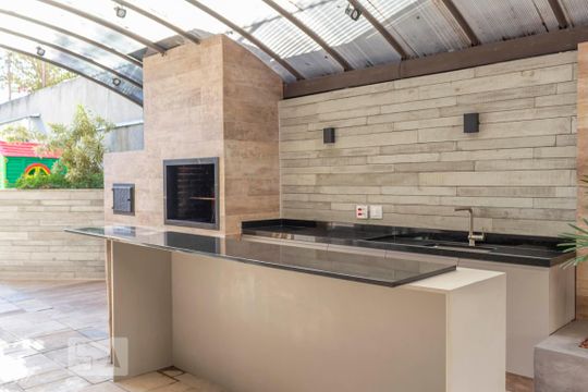 Área comum - Churrasqueira de apartamento à venda com 3 quartos, 146m² em Santana, São Paulo