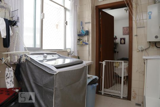 Área de Serviço de apartamento à venda com 4 quartos, 170m² em Andaraí, Rio de Janeiro