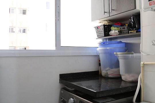 Área de Serviço de apartamento à venda com 2 quartos, 68m² em Jardim Henriqueta, Taboão da Serra