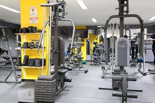 Área comum - Academia de apartamento à venda com 2 quartos, 68m² em Jardim Henriqueta, Taboão da Serra