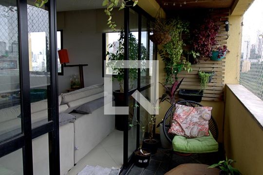 Varanda da Sala de apartamento à venda com 3 quartos, 166m² em Paraíso do Morumbi, São Paulo