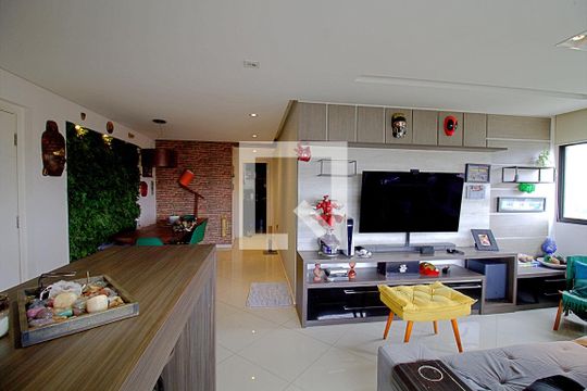 Sala  de apartamento à venda com 3 quartos, 166m² em Paraíso do Morumbi, São Paulo