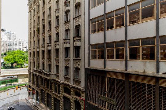 Vista do Apartamento de kitnet/studio à venda com 1 quarto, 29m² em Sé, São Paulo