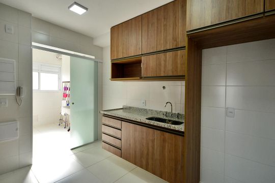 Cozinha de apartamento à venda com 3 quartos, 103m² em Água Branca, São Paulo