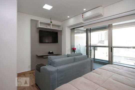 Studio de kitnet/studio para alugar com 1 quarto, 40m² em República, São Paulo