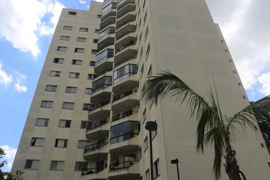 Fachada do bloco de apartamento para alugar com 3 quartos, 110m² em Vila Indiana, São Paulo
