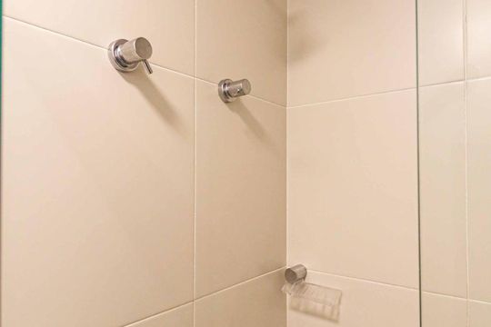 Banheiro de kitnet/studio à venda com 1 quarto, 40m² em Vila Cordeiro, São Paulo