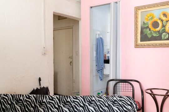 Sala de apartamento para alugar com 1 quarto, 55m² em República, São Paulo