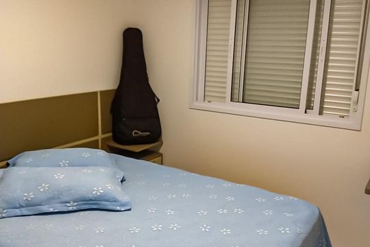 Quarto de apartamento à venda com 2 quartos, 60m² em Jardim das Vertentes, São Paulo