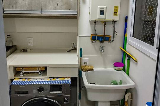 Área de Serviço de apartamento à venda com 2 quartos, 60m² em Jardim das Vertentes, São Paulo