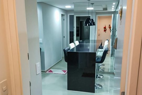 Sala de Jantar de apartamento à venda com 2 quartos, 60m² em Jardim das Vertentes, São Paulo