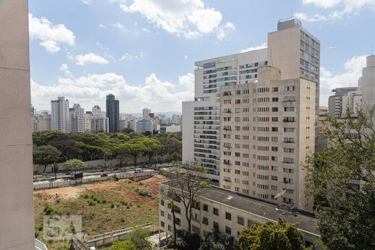 Vista da Sacada de apartamento para alugar com 2 quartos, 53m² em Consolação, São Paulo
