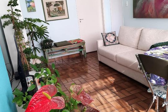 Detalhe Sala de apartamento à venda com 2 quartos, 55m² em Vila Pompéia, São Paulo