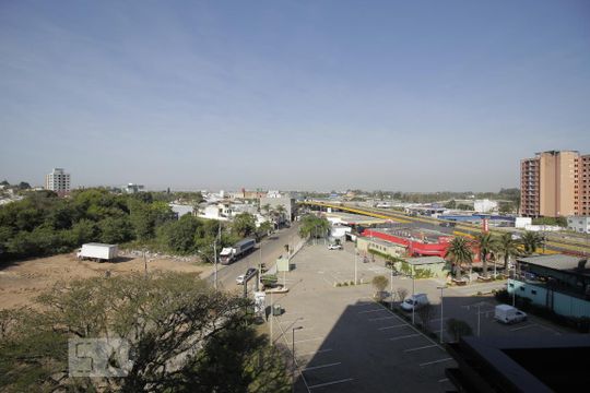 Vista da Sala de kitnet/studio à venda com 1 quarto, 40m² em Nossa Senhora das Gracas, Canoas