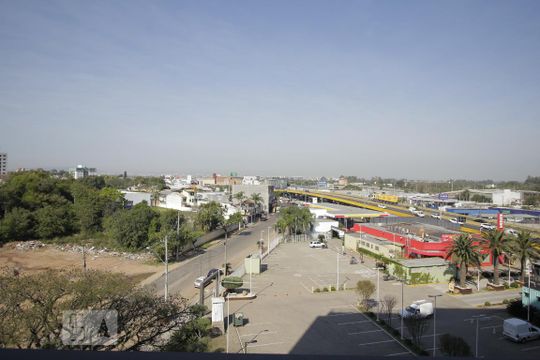 Vista do quarto de kitnet/studio à venda com 1 quarto, 40m² em Nossa Senhora das Gracas, Canoas