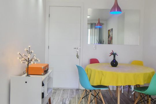Sala de Jantar de apartamento à venda com 2 quartos, 65m² em Jardim Novo Santo Amaro, São Paulo