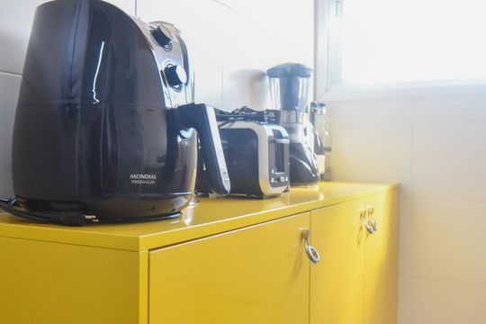 Lavanderia de apartamento para alugar com 2 quartos, 65m² em Jardim Novo Santo Amaro, São Paulo