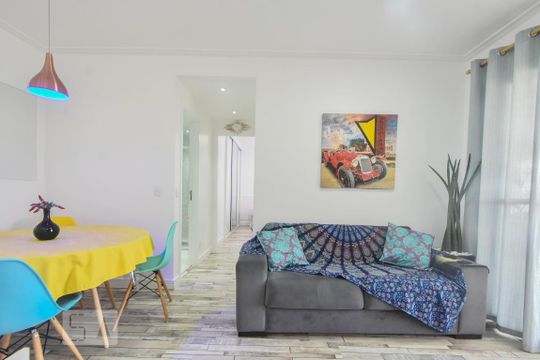 Sala de apartamento à venda com 2 quartos, 65m² em Jardim Novo Santo Amaro, São Paulo