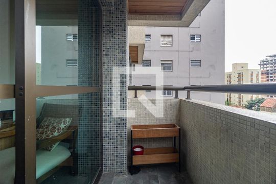 Varanda da Sala de apartamento à venda com 4 quartos, 145m² em Liberdade, São Paulo