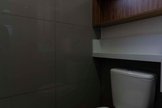 Banheiro Quarto 2 - Suite de apartamento à venda com 2 quartos, 58m² em Vila Ema, São Paulo