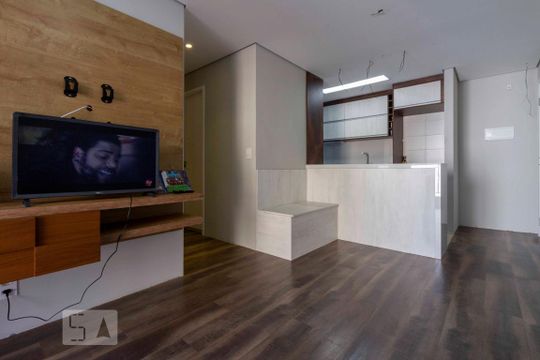 Sala de apartamento à venda com 2 quartos, 58m² em Vila Ema, São Paulo