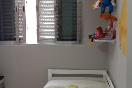 Quarto 2 de apartamento para alugar com 2 quartos, 58m² em Vila Pierina, São Paulo