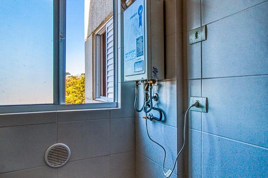 Área de Serviço de apartamento à venda com 3 quartos, 88m² em Mercês, Curitiba
