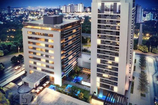 Condomínio de kitnet/studio para alugar com 1 quarto, 28m² em Centro Cívico, Curitiba