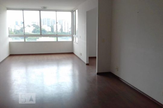 Sala de apartamento para alugar com 3 quartos, 128m² em Paraíso do Morumbi, São Paulo
