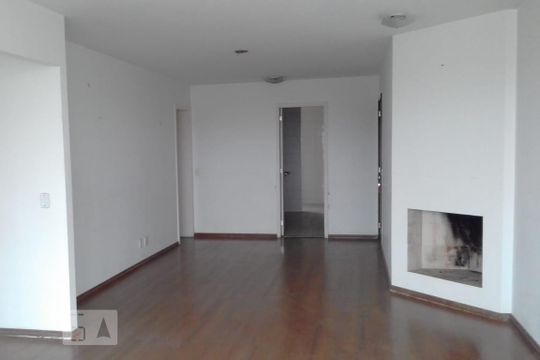 Sala de apartamento para alugar com 3 quartos, 128m² em Paraíso do Morumbi, São Paulo