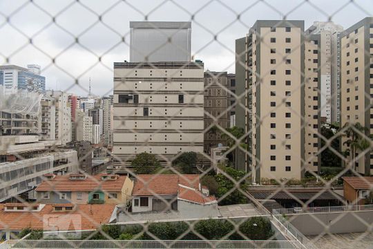 Vista da Varanda de kitnet/studio para alugar com 1 quarto, 40m² em Bela Vista, São Paulo