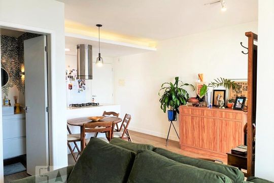 Sala de apartamento à venda com 2 quartos, 71m² em Jardim da Glória, São Paulo