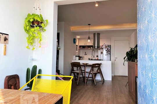Varanda/ Sala de apartamento à venda com 2 quartos, 71m² em Jardim da Glória, São Paulo