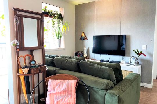 Sala de apartamento à venda com 2 quartos, 71m² em Jardim da Glória, São Paulo