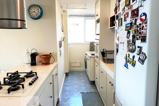 Cozinha de apartamento à venda com 2 quartos, 71m² em Jardim da Glória, São Paulo