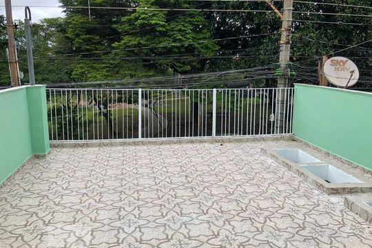 Varanda da Suíte 1 de casa à venda com 3 quartos, 220m² em Jardim Humaita, São Paulo