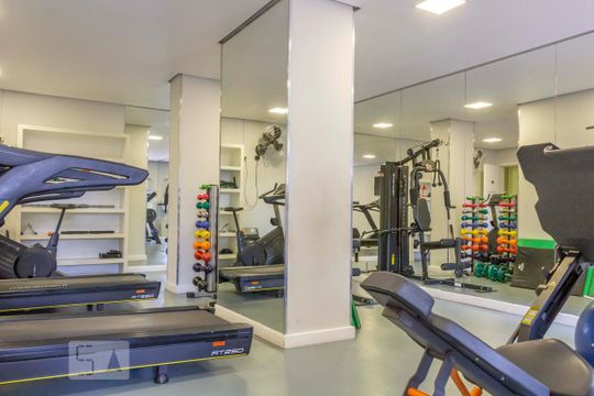 Área comum - Academia de apartamento para alugar com 2 quartos, 59m² em Jardim Pereira Leite, São Paulo