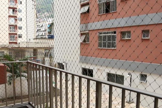 Varanda da Sala de apartamento à venda com 3 quartos, 110m² em Tijuca, Rio de Janeiro